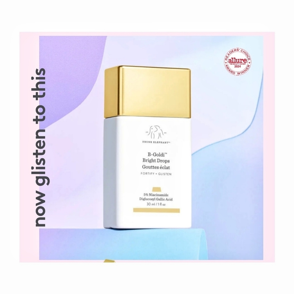 NIB Drunk Elephant B-Goldi Bright Drops -
